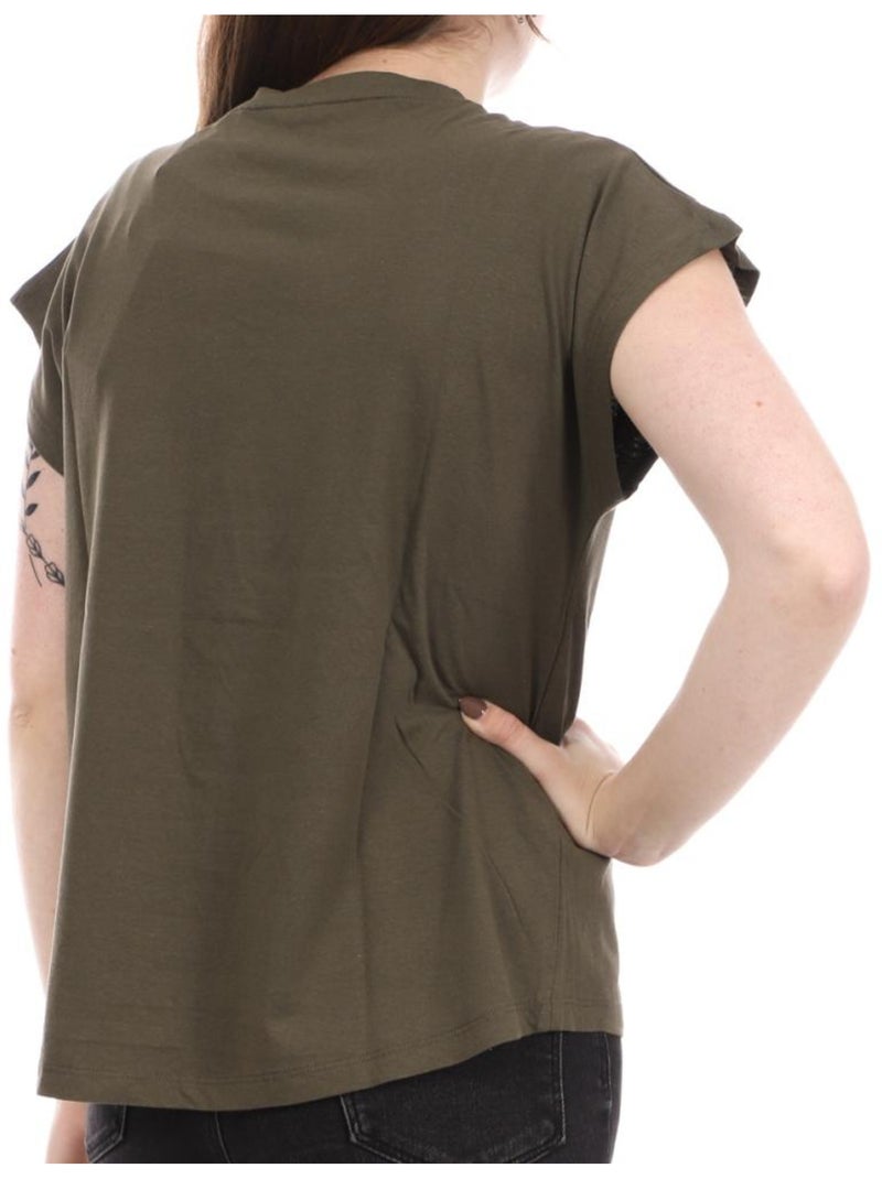 Camiseta de mujer Pepe Jeans Verde caqui claro - Kiabi
