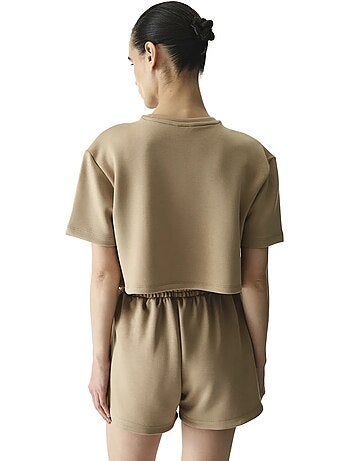 Camiseta de mujer silky feel con pespuntes penti