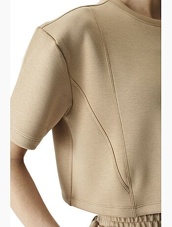 Camiseta de mujer silky feel con pespuntes penti