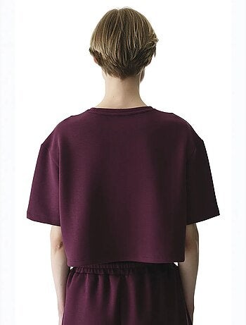 Camiseta de mujer silky feel con pespuntes penti