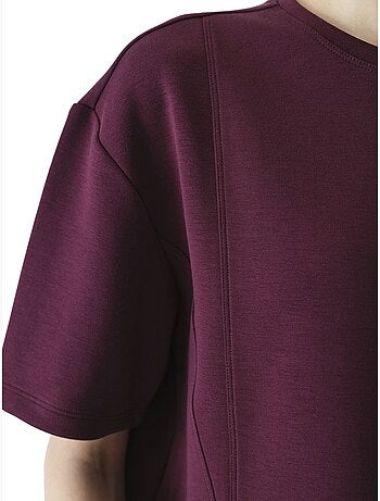 Camiseta de mujer silky feel con pespuntes penti