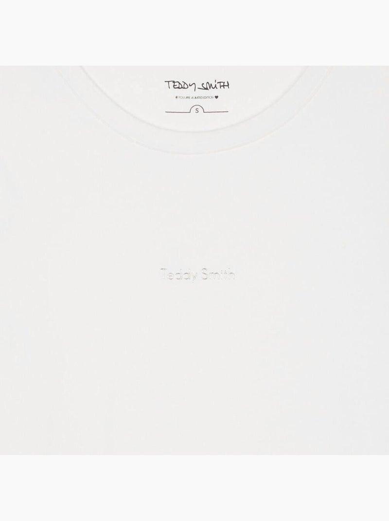 Camiseta de mujer teddy smith Blanco - Kiabi