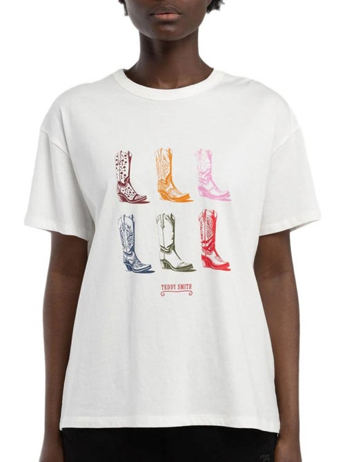 Camiseta de Mujer Teddy Smith - Kiabi