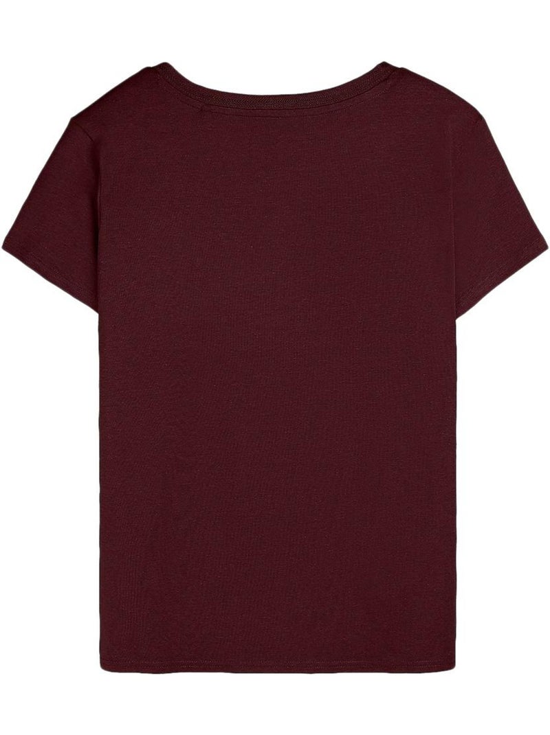 Camiseta de mujer teddy smith Burdeos - Kiabi