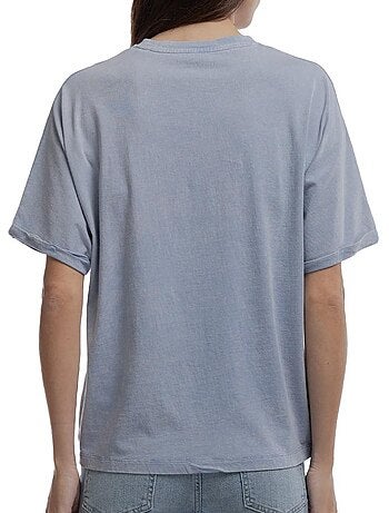 Camiseta de mujer teddy smith con purpurina