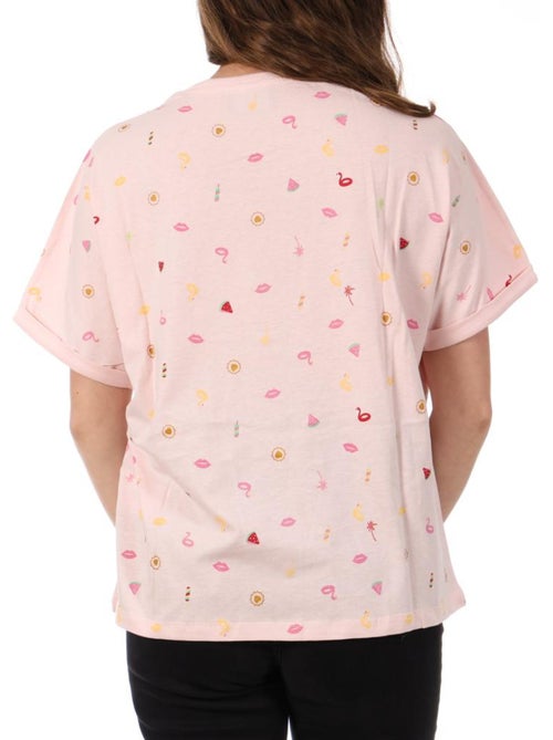 Camiseta de Mujer Teddy Smith - Kiabi Camiseta de Mujer Teddy Smith - Kiabi