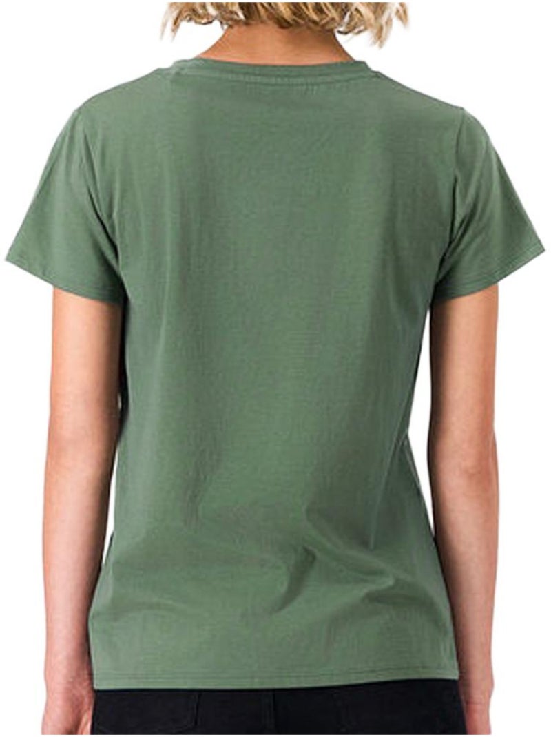 Camiseta de Mujer Teddy Smith Verde - Kiabi