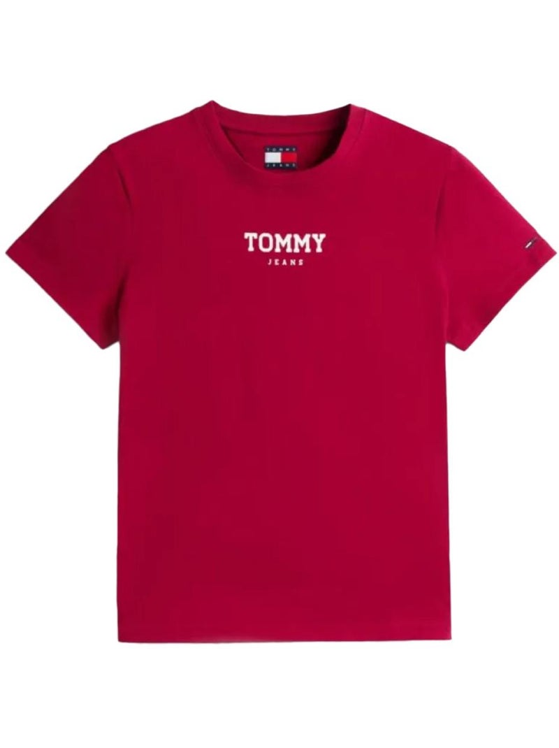 Camiseta de Mujer Tommy Hilfiger Rojo - Kiabi