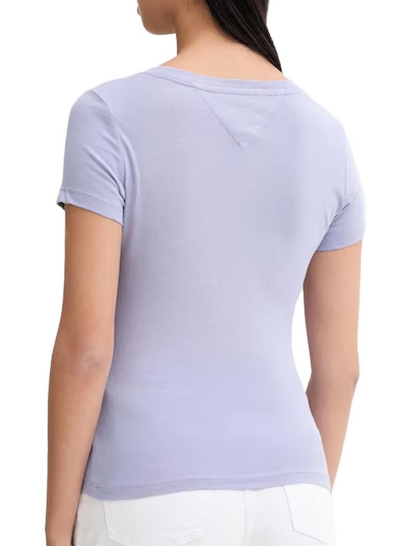 Camiseta de mujer tommy hilfiger Violeta - Kiabi