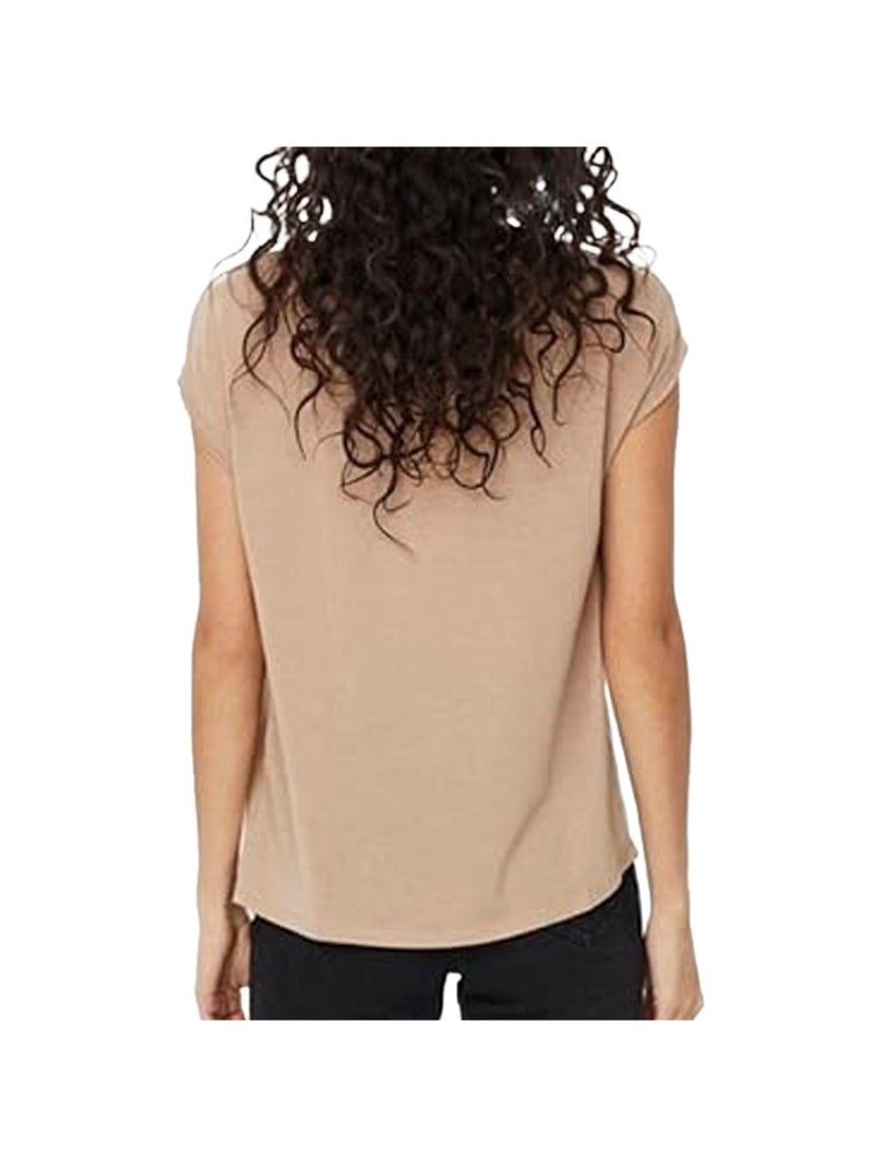 Camiseta de Mujer Vero Moda Beige - Kiabi