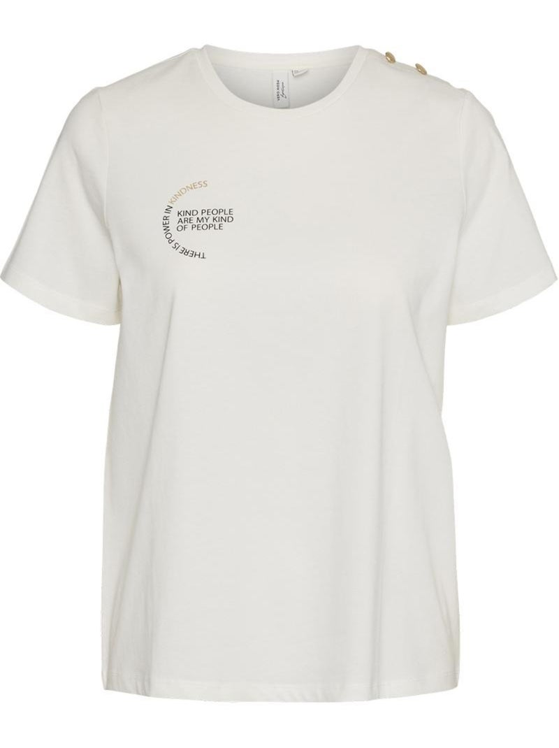 Camiseta de Mujer Vero Moda Blanco - Kiabi