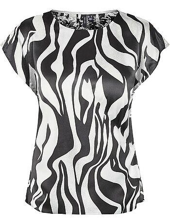 Camiseta de mujer vero moda de manga corta