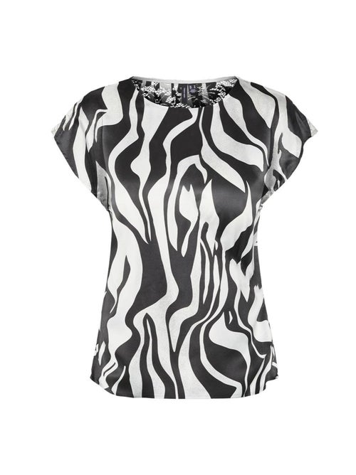 Camiseta de Mujer Vero Moda de Manga Corta - Kiabi Camiseta de Mujer Vero Moda de Manga Corta - Kiabi