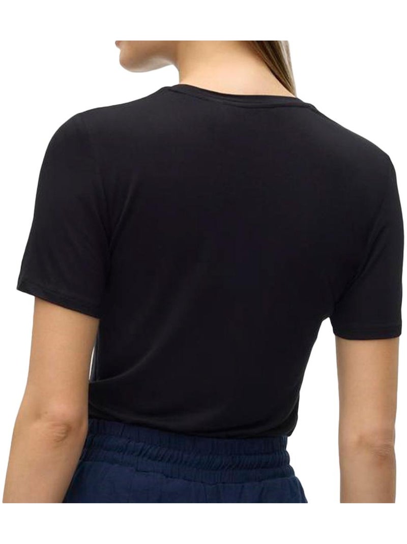 Camiseta de Mujer Vero Moda Negro - Kiabi