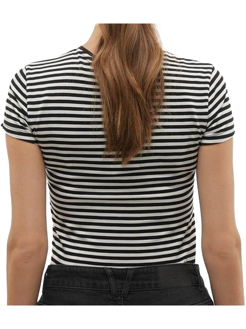 Camiseta de Mujer Vero Moda Negro - Kiabi