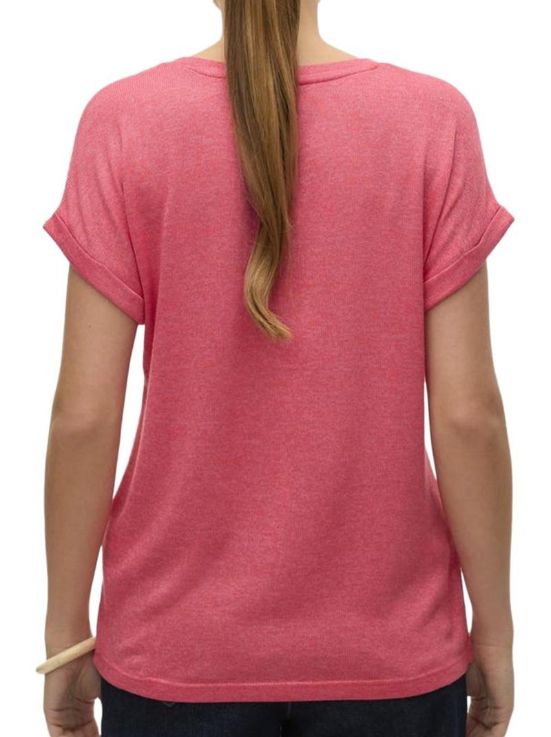Camiseta de mujer Vero Moda Rosa - Kiabi