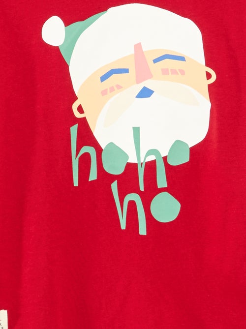 Camiseta de Navidad corte holgado en punto de algodón - Kiabi