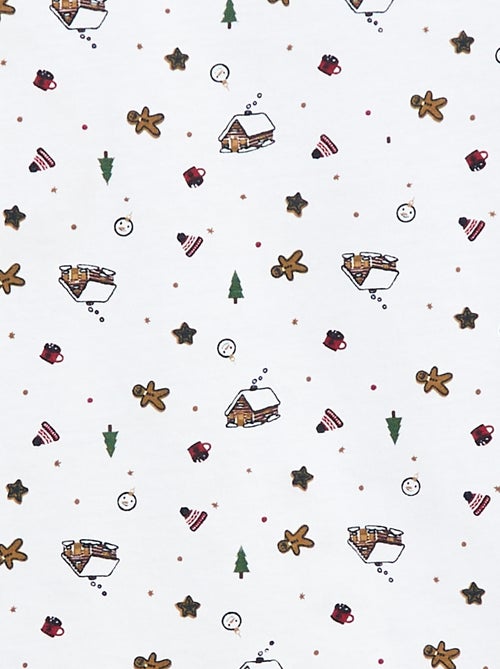 Camiseta de Navidad de manga larga - Kiabi