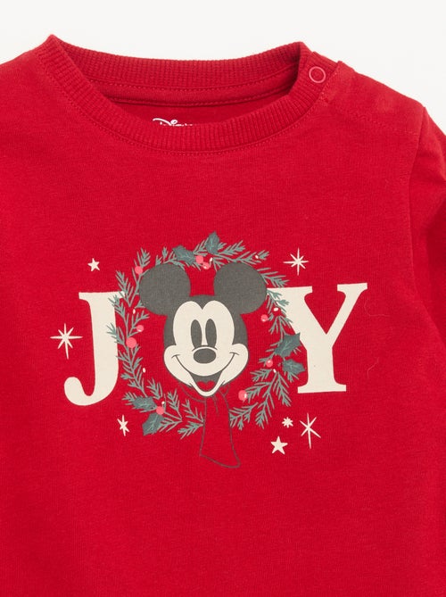 Camiseta de Navidad de manga larga 'Disney' 'Mickey' - Kiabi