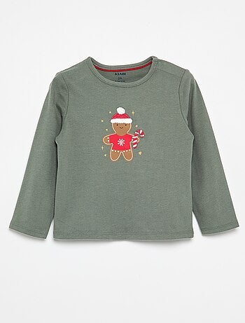 Camiseta de Navidad de manga larga