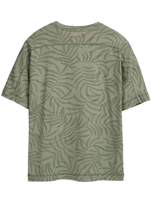 Camiseta de niño teddy smith con estampado de hojas - Kiabi Camiseta de niño teddy smith con estampado de hojas - Kiabi