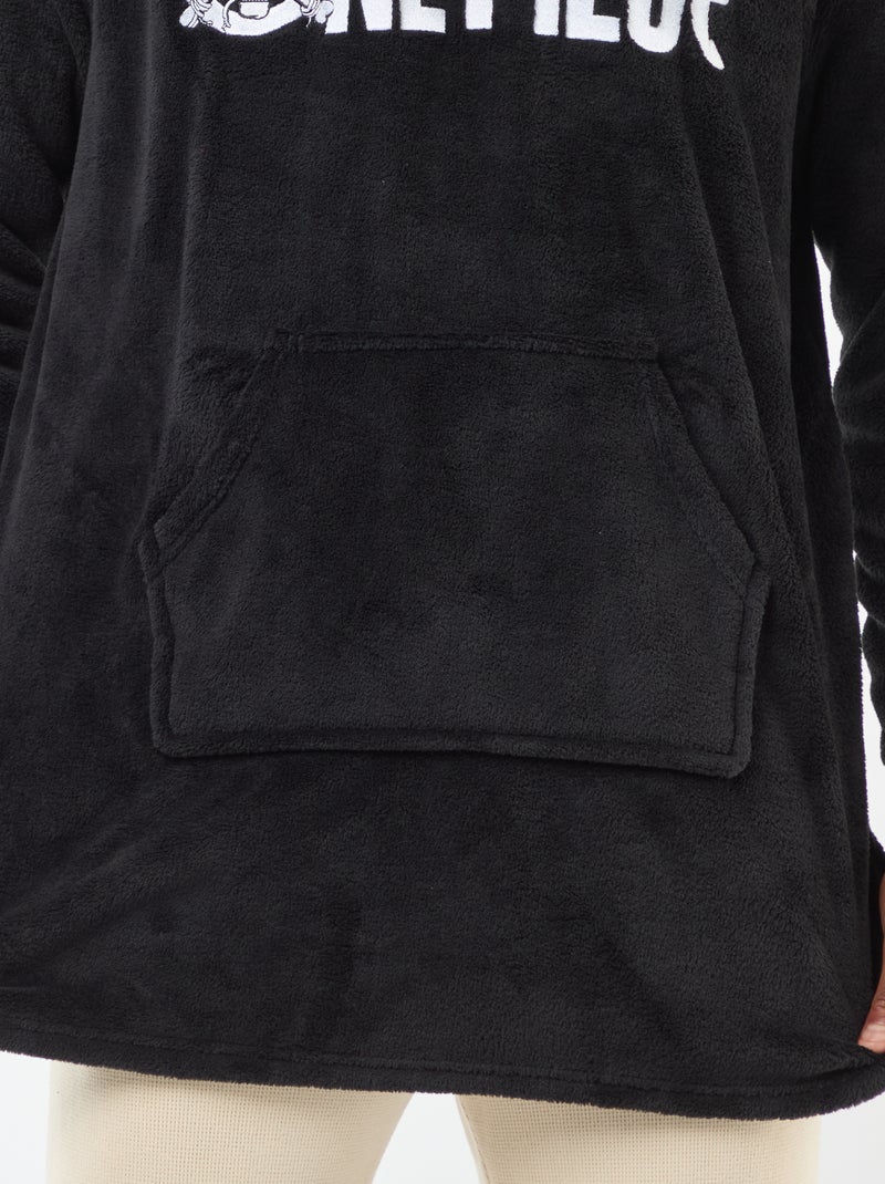 Camiseta de noche 'One piece' con capucha Negro - Kiabi