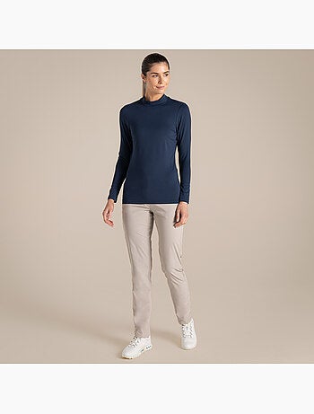 Camiseta de nosilife de manga larga golf para mujer - craghoppers