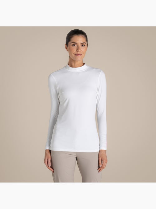 Camiseta de nosilife de manga larga golf para mujer - craghoppers - Kiabi Camiseta de nosilife de manga larga golf para mujer - craghoppers - Kiabi