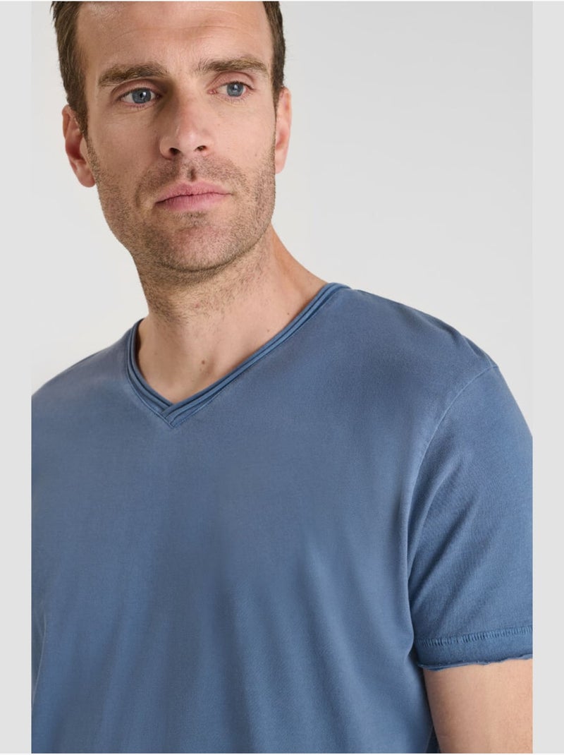 Camiseta de Ogribs «Le Temps des cerises» Azul - Kiabi