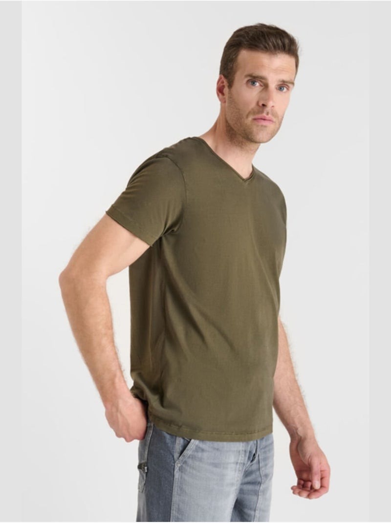 Camiseta de Ogribs «Le Temps des cerises» Caqui - Kiabi