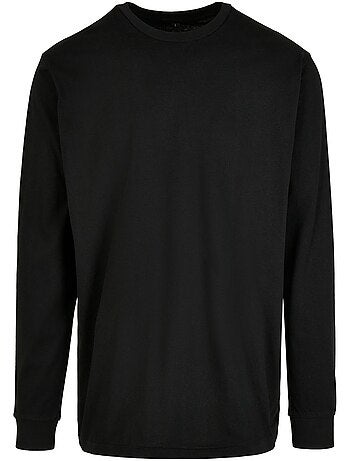Camiseta de orgánica de manga larga para hombre - build your brand