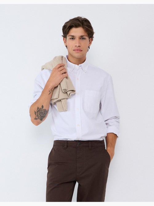 Camiseta de oxford, mo fashion - Kiabi