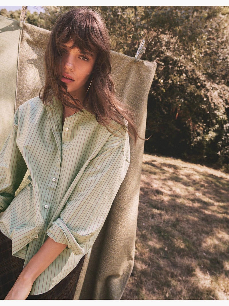 Camiseta de oxford, mo fashion Verde - Kiabi
