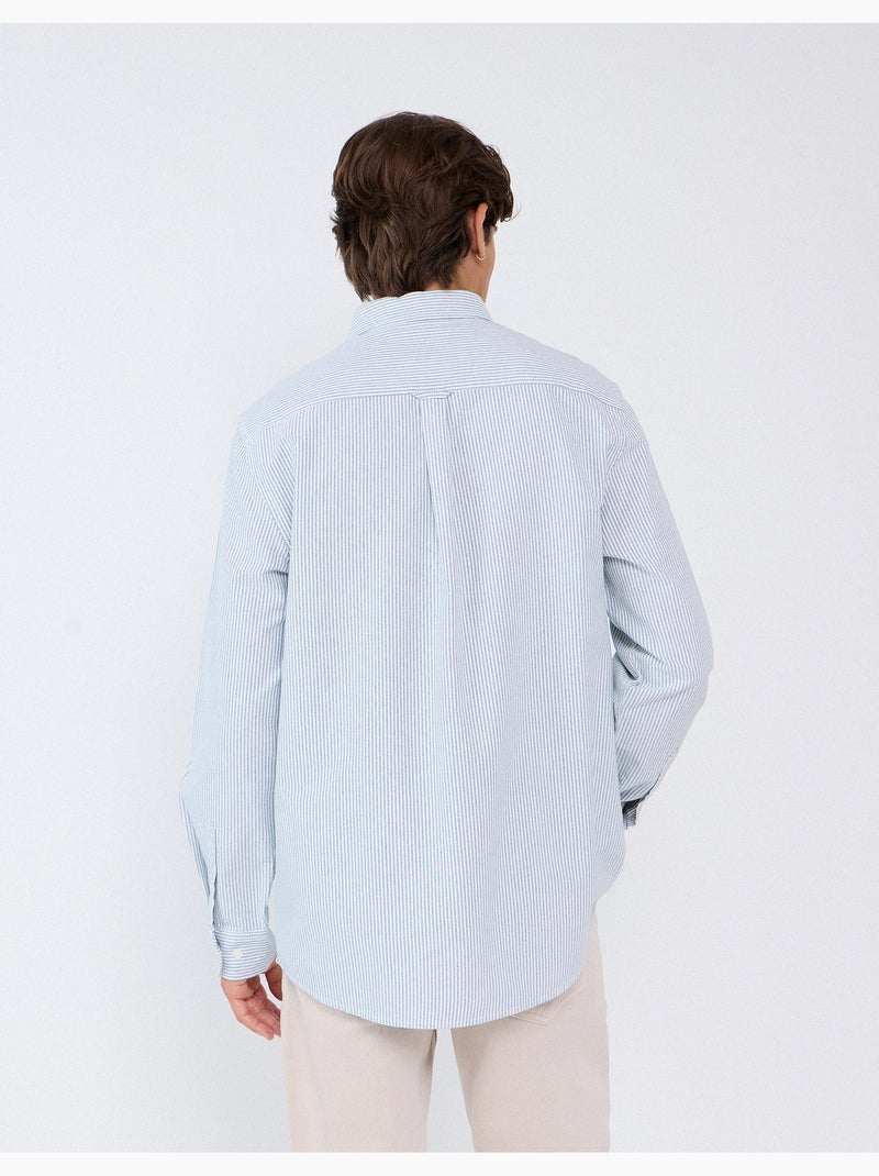 Camiseta de oxford, mo fashion Verde - Kiabi