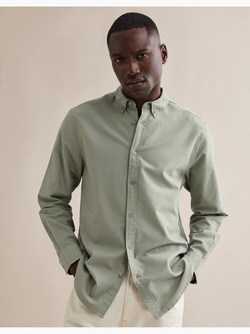 Camiseta de Oxford, MO Fashion Verde - Kiabi