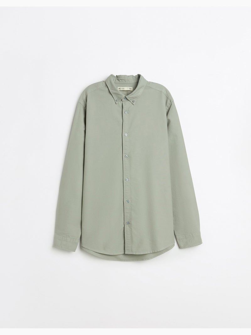 Camiseta de Oxford, MO Fashion Verde - Kiabi