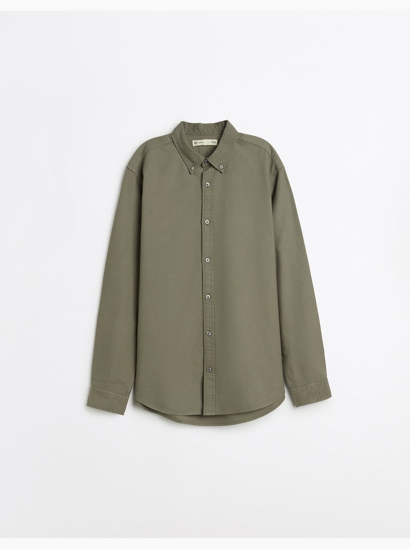 Camiseta de Oxford, MO Fashion Verde - Kiabi