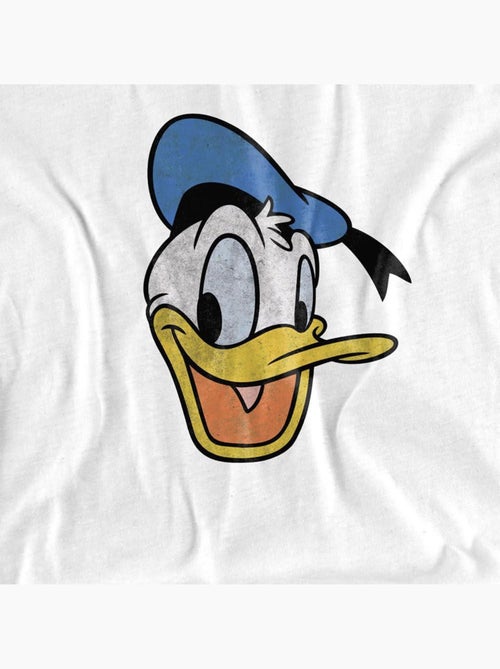 Camiseta de pato donald cara vintage para hombre - disney - Kiabi