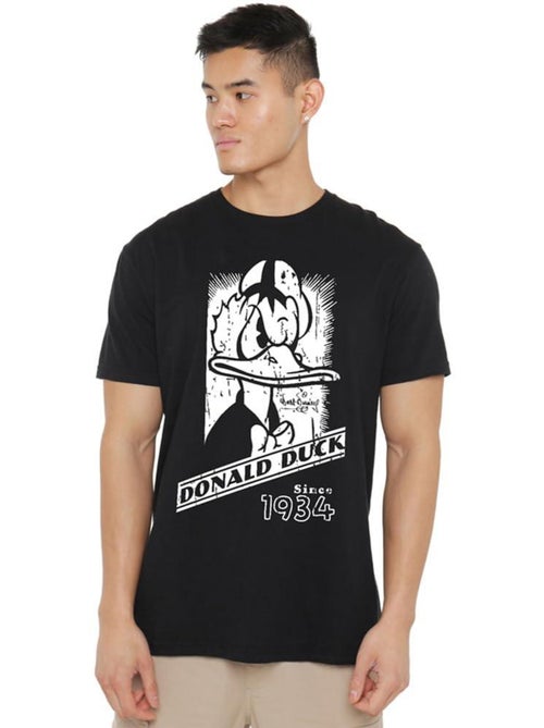 Camiseta de pato donald retrato mono para hombre - disney - Kiabi Camiseta de pato donald retrato mono para hombre - disney - Kiabi
