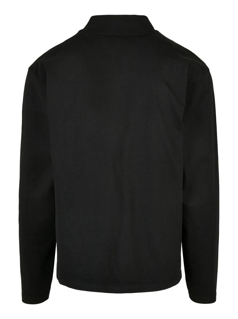 Camiseta de pesado de manga larga para hombre - urban classics Negro - Kiabi