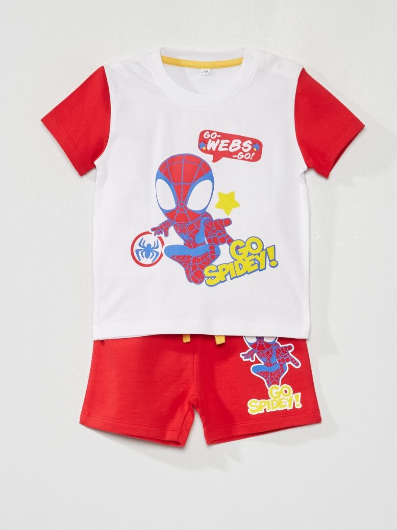 Camiseta de pijama de 'Spider-Man' 'Marvel' ROJO - Kiabi