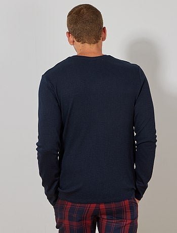 Camiseta de pijama manga larga - Kiabi