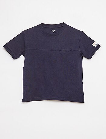 Camiseta de piqué de algodón
