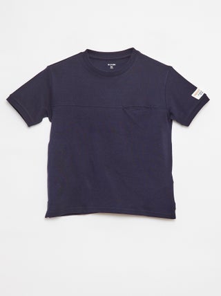 Camiseta de piqué de algodón