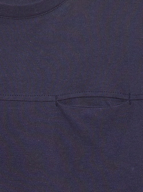 Camiseta de piqué de algodón - Kiabi