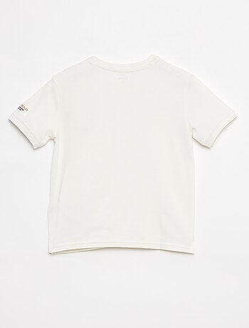 Camiseta de piqué de algodón