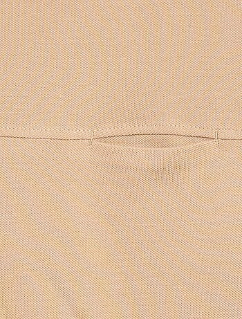 Camiseta de piqué de algodón