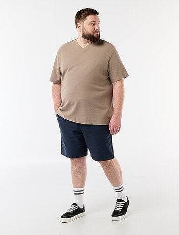 Camiseta de piqué de manga corta