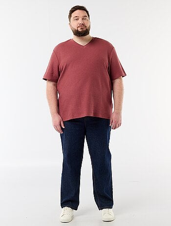 Camiseta de piqué de manga corta