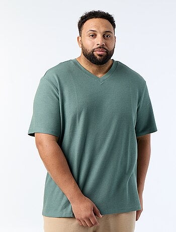 Camiseta de piqué de manga corta